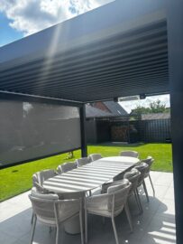 Kundenfoto zu HUUN Pergola Equa, Lamellendach elektrisch mit LED von Anonym