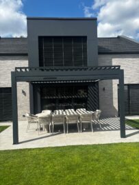 Kundenfoto zu HUUN Pergola Equa, Lamellendach elektrisch mit LED von Anonym