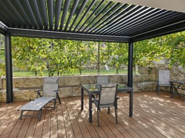 Kundenfoto zu HUUN Pergola Equa, Lamellendach elektrisch mit LED von M. M.