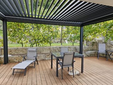 Kundenfoto zu HUUN Pergola Equa, Lamellendach elektrisch mit LED von M. M.