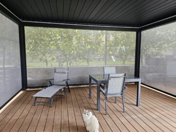 Kundenfoto zu HUUN Pergola Equa, Lamellendach elektrisch mit LED von M. M.