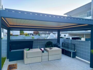 Kundenfoto zu HUUN Pergola Equa, Lamellendach elektrisch mit LED von Anonym