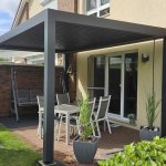 HUUN Pergola Piano, Lamellendach manuell photo review