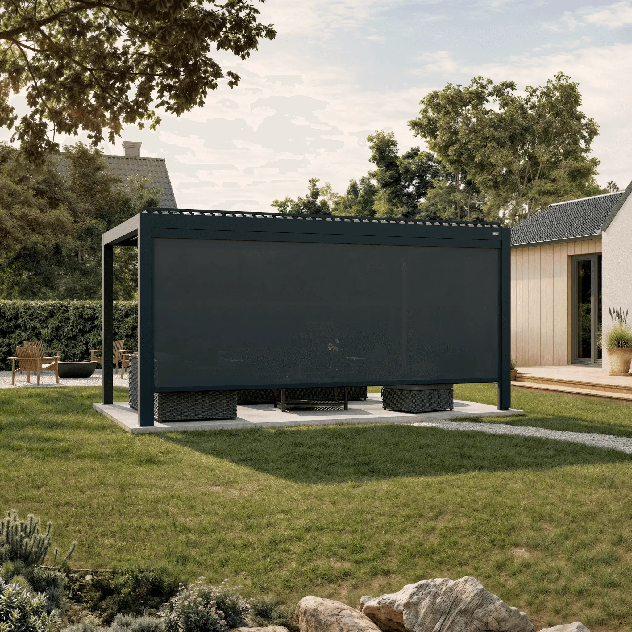 Screen Rollo manuell (Equa)