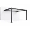 HUUN Pergola Piano, Lamellendach manuell - Wandmontage