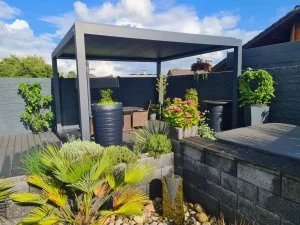 Kundenfoto zu HUUN Pergola Equa, Lamellendach elektrisch mit LED von Stefan T.