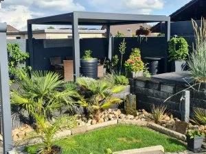 Kundenfoto zu HUUN Pergola Equa, Lamellendach elektrisch mit LED von Stefan T.