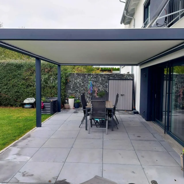 Kundenfoto zu HUUN Pergola Equa, Lamellendach elektrisch mit LED von Eduard K.