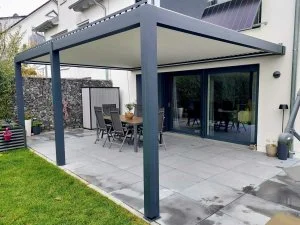 Kundenfoto zu HUUN Pergola Equa, Lamellendach elektrisch mit LED von Eduard K.