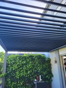 Kundenfoto zu HUUN Pergola Equa, Lamellendach elektrisch mit LED von Dorothea Jaskowski