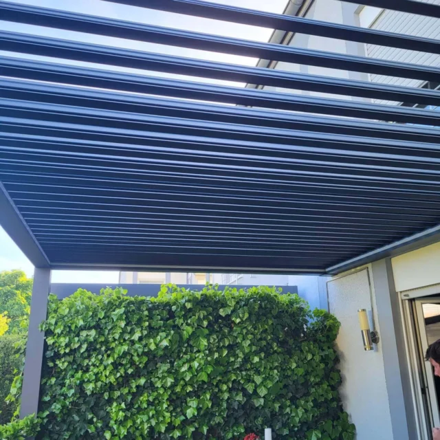 Kundenfoto zu HUUN Pergola Equa, Lamellendach elektrisch mit LED von Dorothea Jaskowski