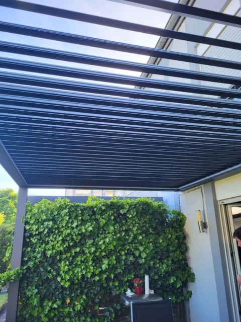 Kundenfoto zu HUUN Pergola Equa, Lamellendach elektrisch mit LED von Dorothea Jaskowski