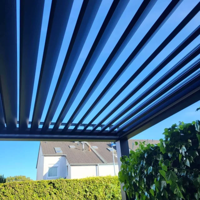 Kundenfoto zu HUUN Pergola Equa, Lamellendach elektrisch mit LED von Dorothea Jaskowski
