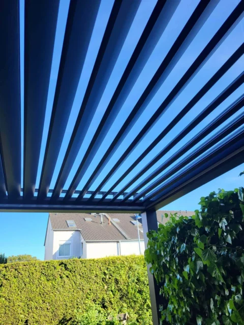 Kundenfoto zu HUUN Pergola Equa, Lamellendach elektrisch mit LED von Dorothea Jaskowski