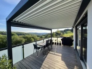 Kundenfoto zu HUUN Pergola Equa, Lamellendach elektrisch mit LED von Lukasz K.