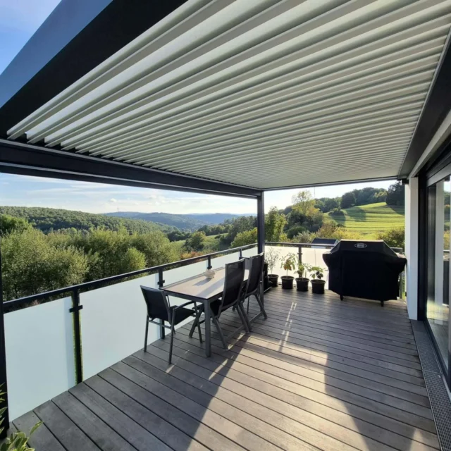 Kundenfoto zu HUUN Pergola Equa, Lamellendach elektrisch mit LED von Lukasz K.