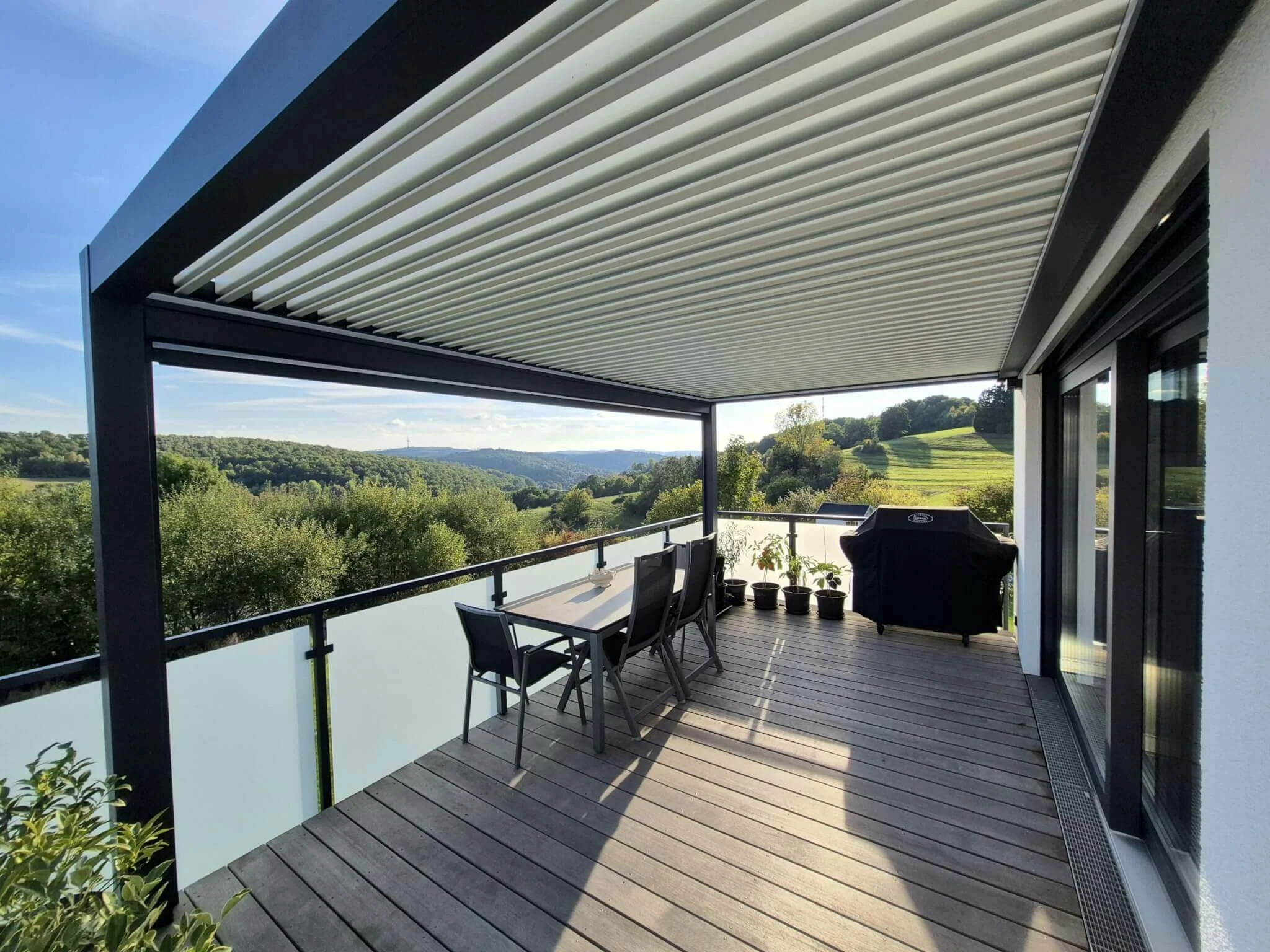 Kundenfoto zu HUUN Pergola Equa, Lamellendach elektrisch mit LED von Lukasz K.
