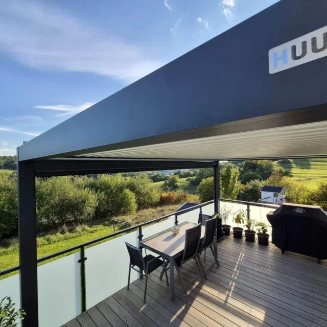 Kundenfoto zu HUUN Pergola Equa, Lamellendach elektrisch mit LED von Lukasz K.