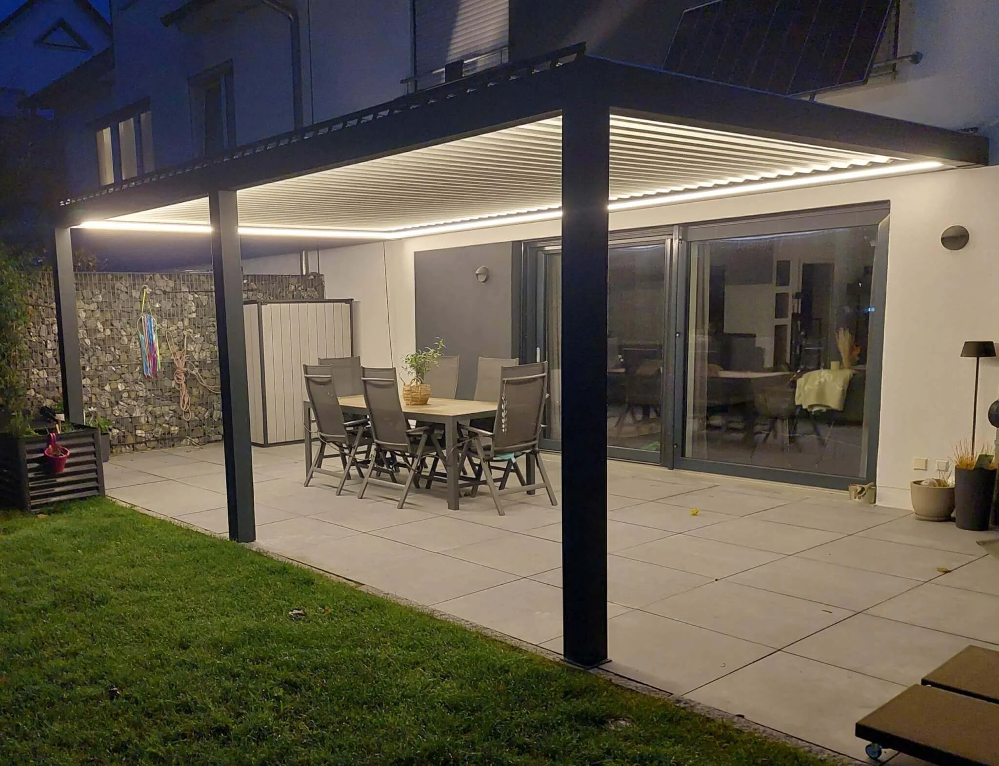 Kundenfoto zu HUUN Pergola Equa, Lamellendach elektrisch mit LED von Eduard K.