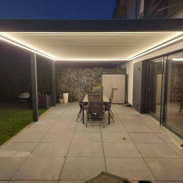 Kundenfoto zu HUUN Pergola Equa, Lamellendach elektrisch mit LED von Eduard K.