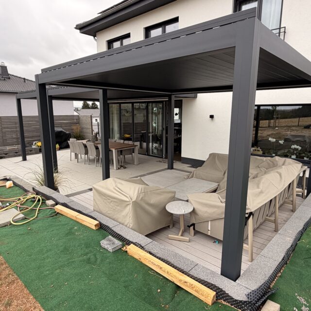Kundenfoto zu HUUN Pergola Equa, Lamellendach elektrisch mit LED von Christian M.