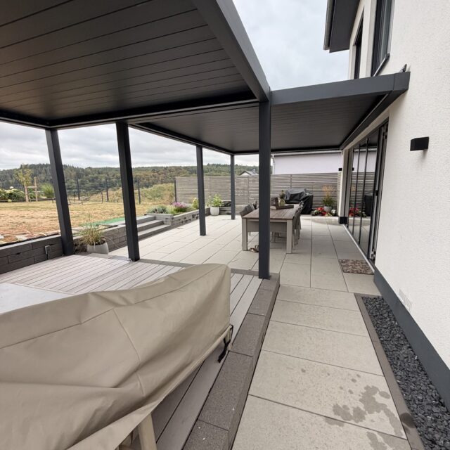 Kundenfoto zu HUUN Pergola Equa, Lamellendach elektrisch mit LED von Christian M.