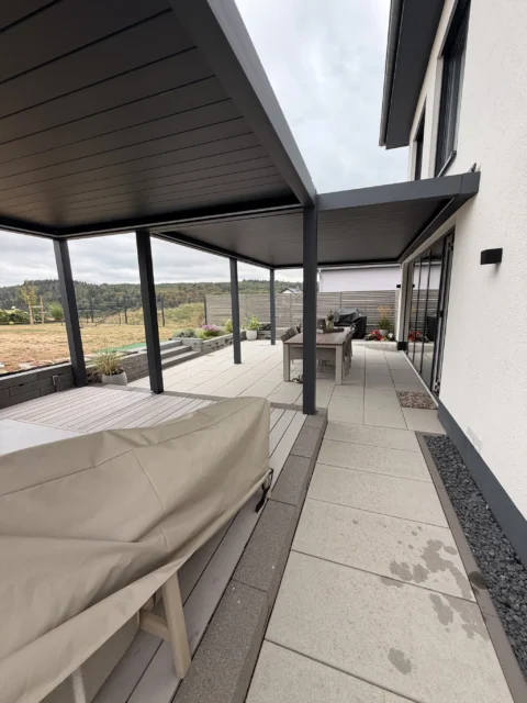 Kundenfoto zu HUUN Pergola Equa, Lamellendach elektrisch mit LED von Christian M.