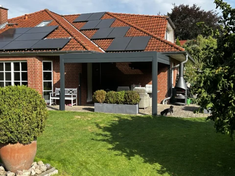 Kundenfoto zu HUUN Pergola Equa, Lamellendach elektrisch mit LED von Breuer