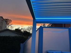 Kundenfoto zu HUUN Pergola Equa, Lamellendach elektrisch mit LED von Daniela K.