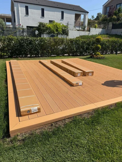 Kundenfoto zu HUUN Pergola Equa, Lamellendach elektrisch mit LED von Emma