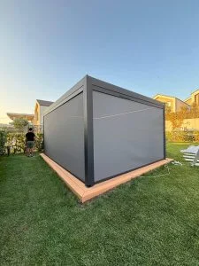 Kundenfoto zu HUUN Pergola Equa, Lamellendach elektrisch mit LED von Emma