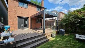 Kundenfoto zu HUUN Pergola Equa, Lamellendach elektrisch mit LED von Marie