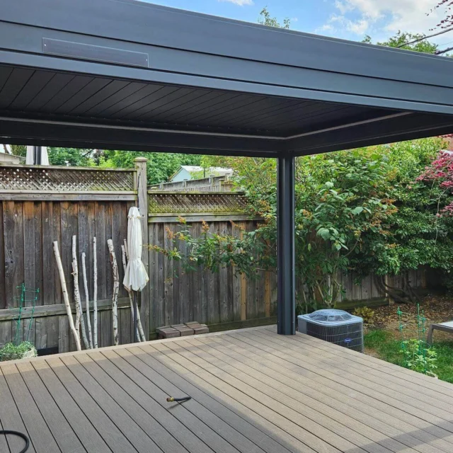 Kundenfoto zu HUUN Pergola Equa, Lamellendach elektrisch mit LED von Marie