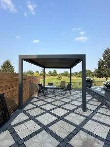 Kundenfoto zu HUUN Pergola Equa, Lamellendach elektrisch mit LED von Lukas S.