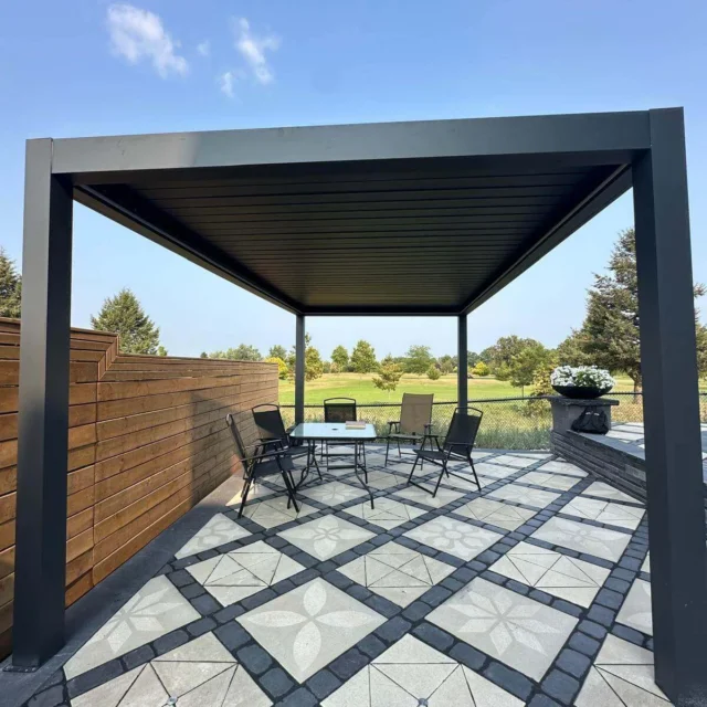 Kundenfoto zu HUUN Pergola Equa, Lamellendach elektrisch mit LED von Lukas S.