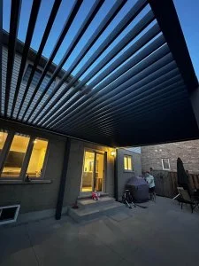 Kundenfoto zu HUUN Pergola Equa, Lamellendach elektrisch mit LED von Anna S.
