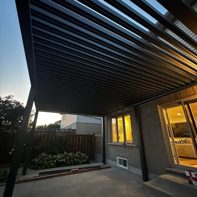 Kundenfoto zu HUUN Pergola Equa, Lamellendach elektrisch mit LED von Anna S.