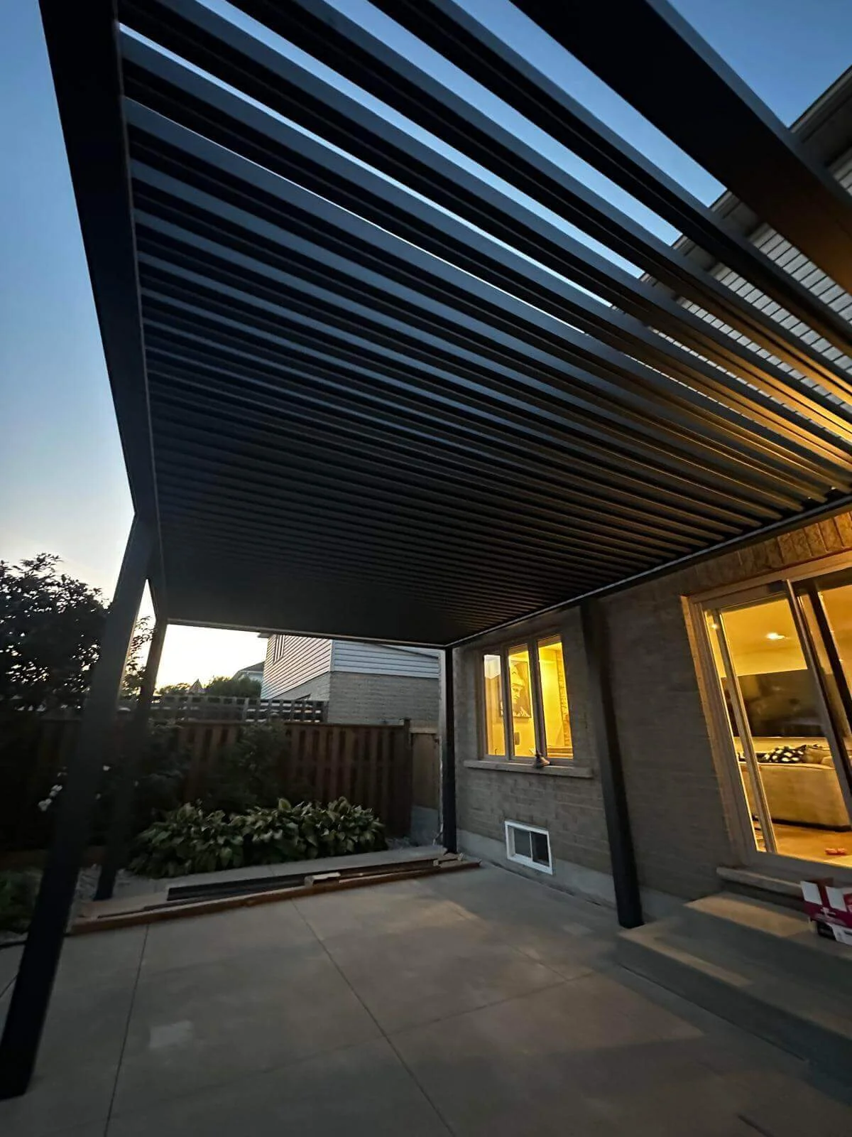 Kundenfoto zu HUUN Pergola Equa, Lamellendach elektrisch mit LED von Anna S.