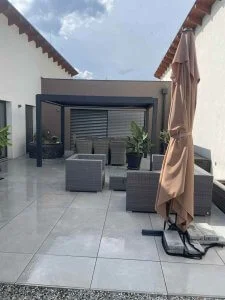 Kundenfoto zu HUUN Pergola Equa, Lamellendach elektrisch mit LED von Florian W.