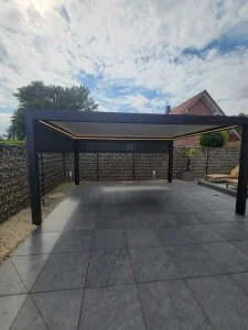 Kundenfoto zu HUUN Pergola Equa, Lamellendach elektrisch mit LED von Annelies