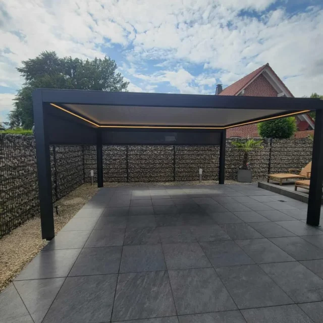 Kundenfoto zu HUUN Pergola Equa, Lamellendach elektrisch mit LED von Annelies