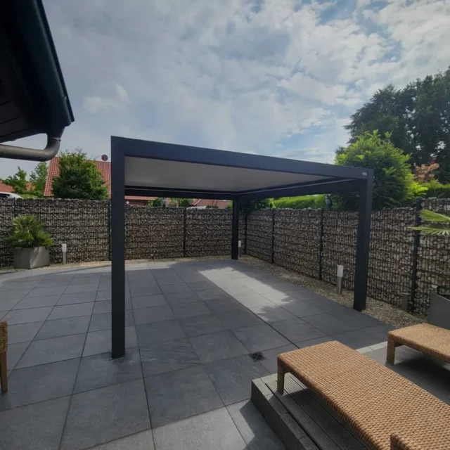Kundenfoto zu HUUN Pergola Equa, Lamellendach elektrisch mit LED von Annelies