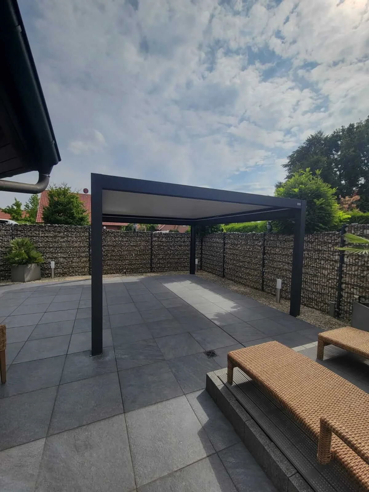 Kundenfoto zu HUUN Pergola Equa, Lamellendach elektrisch mit LED von Annelies