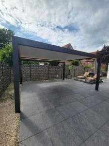 Kundenfoto zu HUUN Pergola Equa, Lamellendach elektrisch mit LED von Annelies