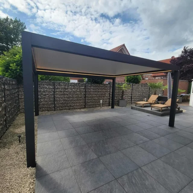 Kundenfoto zu HUUN Pergola Equa, Lamellendach elektrisch mit LED von Annelies