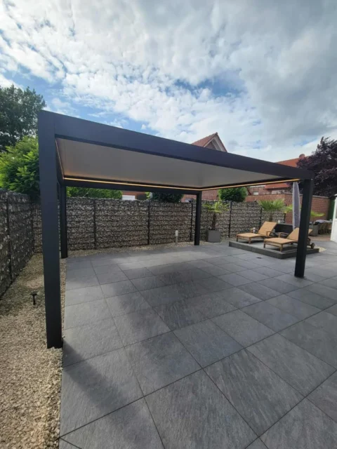 Kundenfoto zu HUUN Pergola Equa, Lamellendach elektrisch mit LED von Annelies