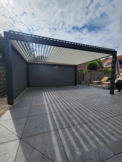 Kundenfoto zu HUUN Pergola Equa, Lamellendach elektrisch mit LED von Annelies