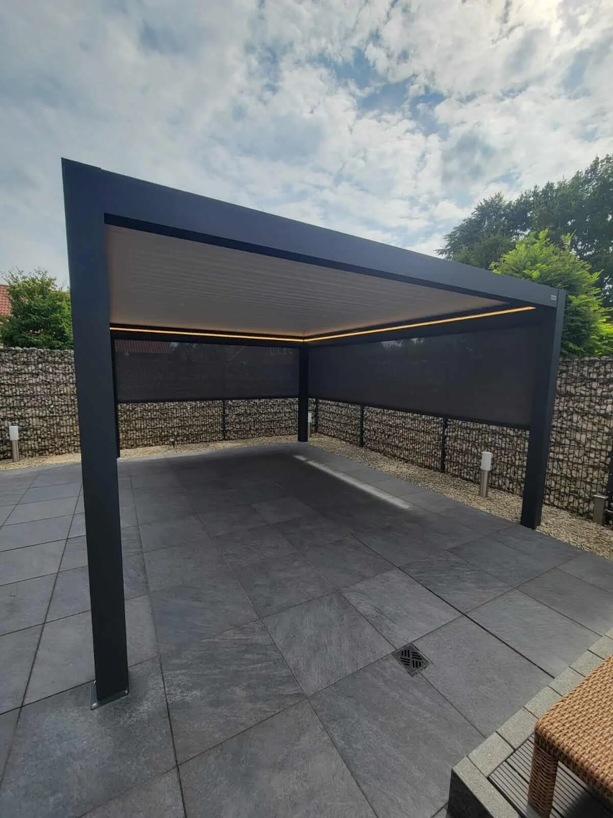 Kundenfoto zu HUUN Pergola Equa, Lamellendach elektrisch mit LED von Annelies