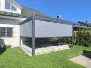 Kundenfoto zu HUUN Pergola Equa, Lamellendach elektrisch mit LED von HUUN Kunde