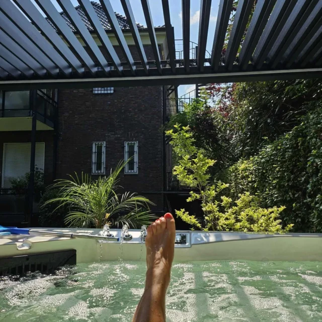 Kundenfoto zu HUUN Pergola Equa, Lamellendach elektrisch mit LED von André G.